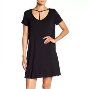 Mossimo Supply Co. Black T-Neck Dress